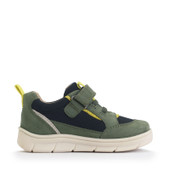 Start-Rite Stride, Khaki nubuck mix rip-tape pre-school casual kids trainer shoes 0862_5