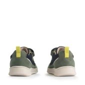 Start-Rite Stride, Khaki nubuck mix rip-tape pre-school casual kids trainer shoes 0862_5