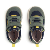Start-Rite Stride, Khaki nubuck mix rip-tape pre-school casual kids trainer shoes 0862_5