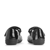Start-Rite Gem, Black patent girls rip-tape T-bar school shoes 2841_3