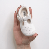 Start-Rite Baby Jack, navy leather boys t-bar buckle pre-walkers 0746_9