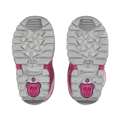 Start-Rite Baby Mudbuster, pink girls slip-on waterproof wellies 9908_6