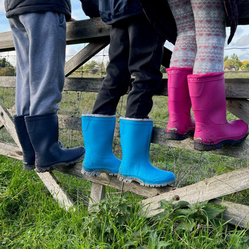Start-Rite Mudbuster, pink girls waterproof wellies 0229_6