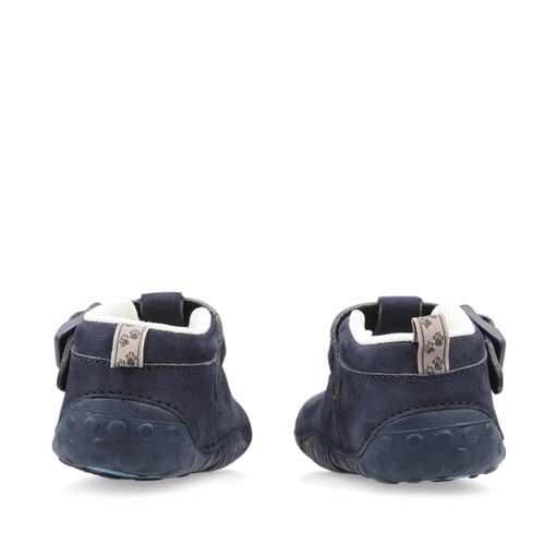 Start-Rite Cuddle, navy blue nubuck boys t-bar buckle pre-walkers 0775_9
