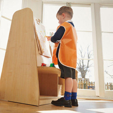 Start-Rite Lucky, Black leather boys rip-tape pre-school shoes 1746_7