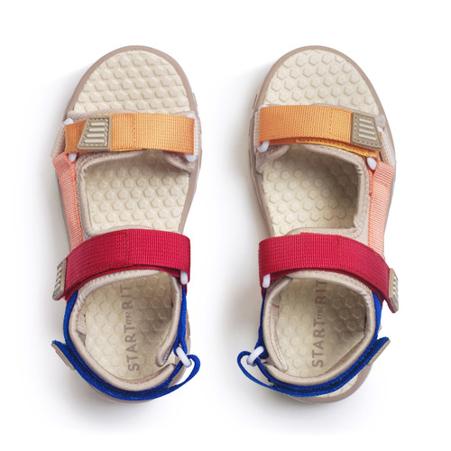 Start-Rite Trekker, Multi-colour rip-tape sporty kids sandals 5210_5