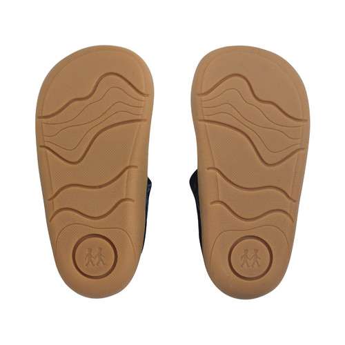 Start-Rite Eva, Navy leather girls rip-tape first walking shoes 0841_9