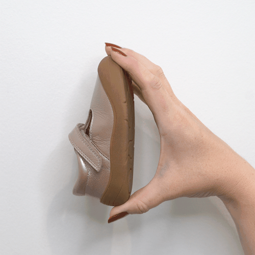 Start-Rite Floret, Cornflower blue leather girls riptape first walking shoes 0840_2