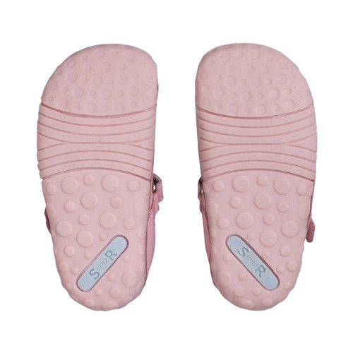 Start-Rite Tumble, Sugar pink leather girls rip-tape t-bar pre-walkers 0761_16