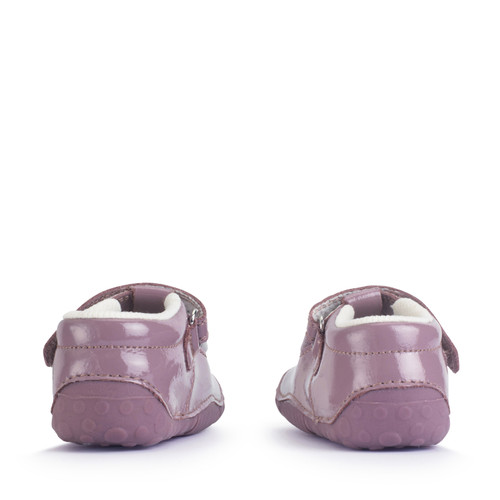 Start-Rite Wiggle, Mauve patent girls t-bar pre-walker shoes 0765_18
