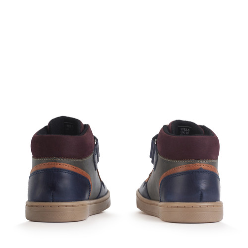 Start-Rite Orbit, Multi leather kids rip-tape casual boots 1762_5