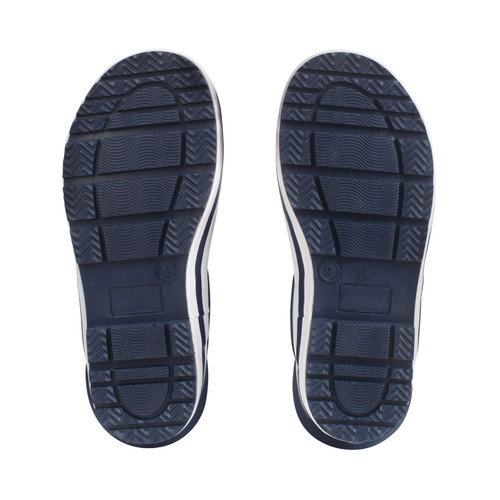 Start-Rite Big Puddle, Navy white stripe kids slip on waterproof kids wellies 9934_19