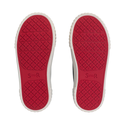 Start-Rite Tide, Tide, Khaki/navy canvas kids closed rip-tape canvas shoes 6214_5