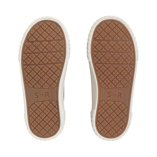 Start-Rite Tide, Tide, Navy strawberry canvas kids closed rip-tape canvas shoes 6214_9