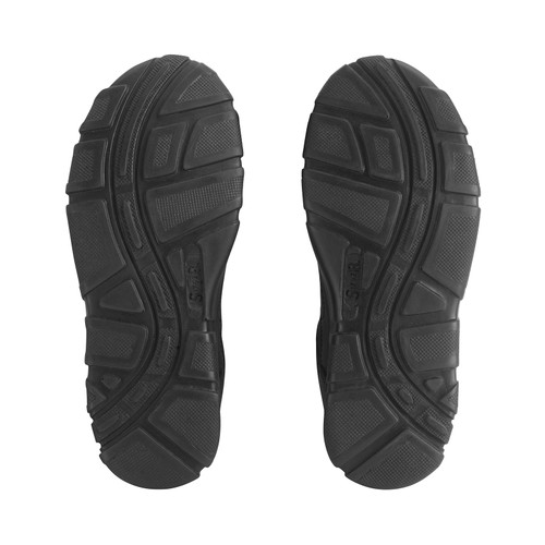 Start-Rite League, Black leather boys rip-tape casual school shoes 2846_7