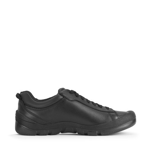 Start-Rite Challenger, Black leather senior boys lace-up school shoes 8251_7
