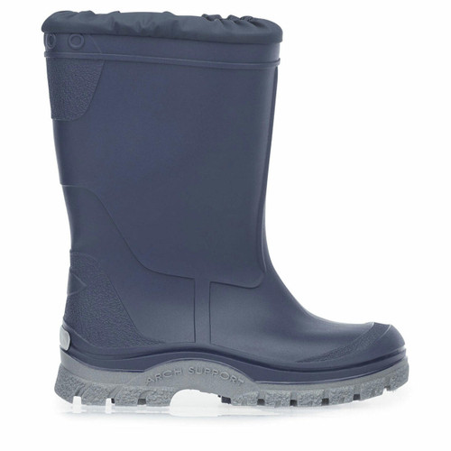 Start-Rite Mudbuster, Navy blue slip-on waterproof wellies 0229_9
