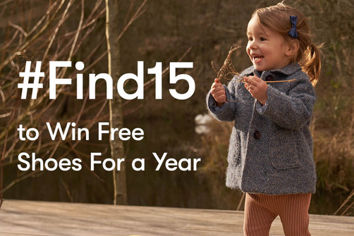 #FIND15 to Win Free Shoes For a Year 