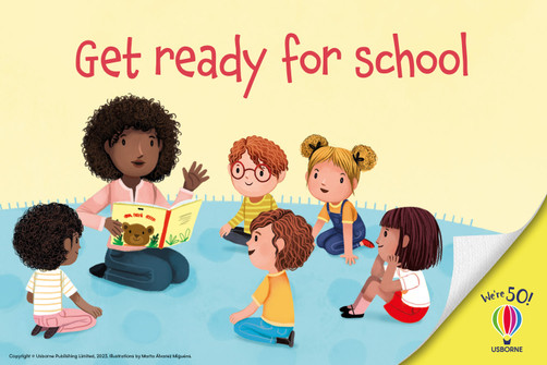 Get Ready for School with Usborne Publishing