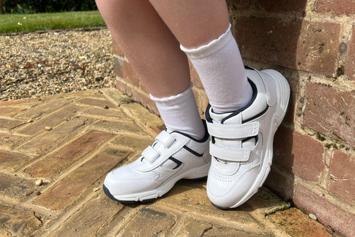 How to clean white leather trainers 