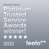 Feefo platinum logo