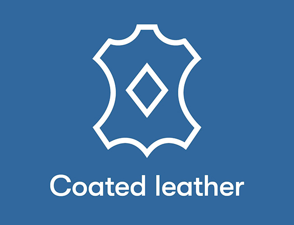 Picture of a coated leather pictogram found in footwear