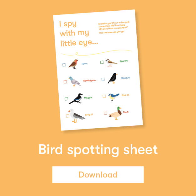 Bird spotting sheet