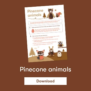Pinecone animals