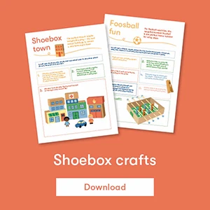 Shoebox crafts