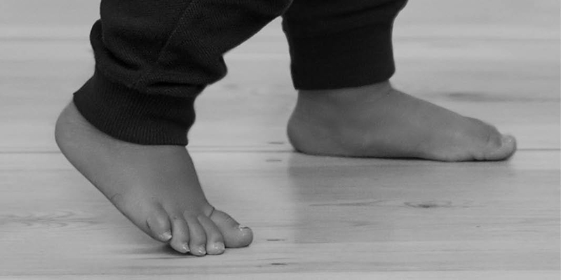 Barefoot Toddler
