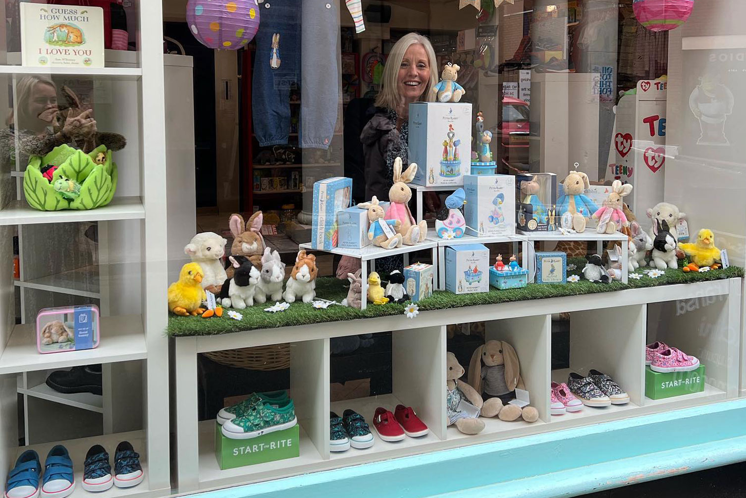 Toggs and Cloggs shop window