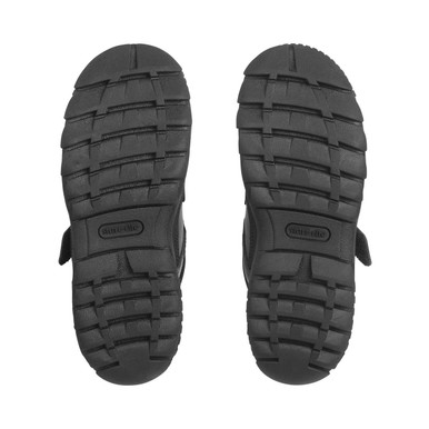 Extreme Pri, Black leather boys tough rip-tape school shoes