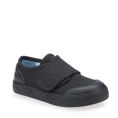 Skip, Black rip-tape canvas school plimsolls