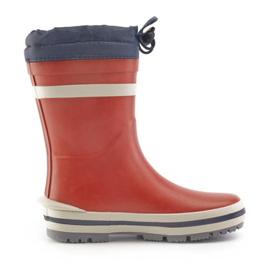 Big Puddle, Red slip on waterproof kids wellies