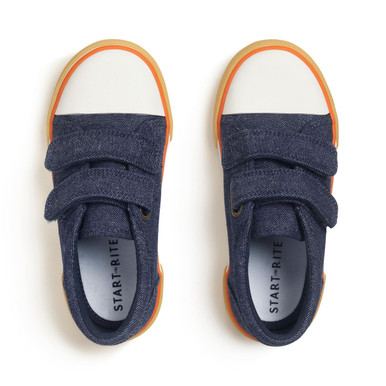 Sandcastle, Denim closed rip-tape canvas shoes