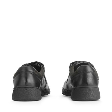 Subject, Black leather Simply by Start-Rite boys rip-tape school shoes