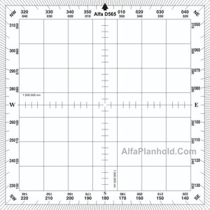 Navigational Douglas Protractor 5" x 5", Aviation Protractor - AlfaPlanhold Canada Navigational Douglas Protractor 5" x 5", Aviation Protractor - AlfaPlanhold Canada