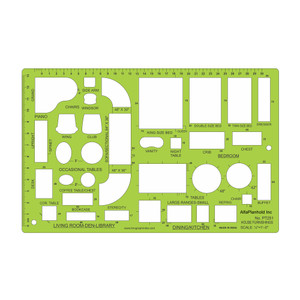 Pacific Arc Professional House Plan Template with 104 openings, 1/4" scale PT-215 - AlfaPlanhold Canada Pacific Arc Professional House Plan Template with 104 openings, 1/4" scale PT-215 - AlfaPlanhold Canada