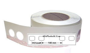 Suspension Strip - Carrier Strip for Alpia, Diszit 7051, & PiCo 4 Pin, Ulrich M164T, M507 - AlfaPlanhold Canada Suspension Strip - Carrier Strip for Alpia, Diszit 7051, & PiCo 4 Pin, Ulrich M164T, M507 - AlfaPlanhold Canada