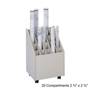 Safco Mobile Roll File with 20 Compartment 3082 - AlfaPlanhold Canada Safco Mobile Roll File with 20 Compartment 3082 - AlfaPlanhold Canada