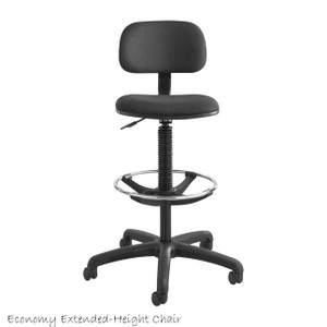 Safco Extended-height Drafting Chair 3390BL - AlfaPlanhold Canada Safco Extended-height Drafting Chair 3390BL - AlfaPlanhold Canada