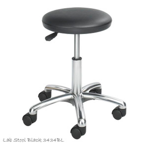 Safco Economy Lab Stool Black 3434BL - AlfaPlanhold Canada Safco Economy Lab Stool Black 3434BL - AlfaPlanhold Canada