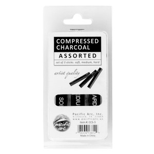 Compressed Charcoal Set of one each soft medium & hard CCS-3 - AlfaPlanhold.Com Compressed Charcoal Set of one each soft medium & hard CCS-3 - AlfaPlanhold.Com