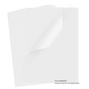 Thermal Transfer PET Film for Screen Printing 12"x 14" Pack of 100 Thermal Transfer PET Film for Screen Printing 12"x 14" Pack of 100