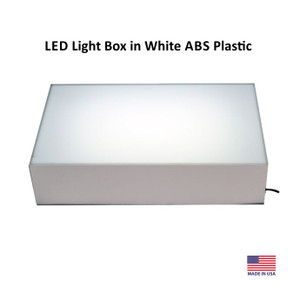 Gagne LED Light Box 11x18 in White ABS Plastic - AlfaPlanhold Canada Gagne LED Light Box 11x18 in White ABS Plastic - AlfaPlanhold Canada