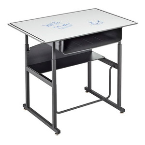 AlphaBetter® Adjustable-Height Stand-Up Desk, 36 x 24" with Book Box and Swinging Footrest Bar 1209DE - AlfaPlanhold Canada AlphaBetter® Adjustable-Height Stand-Up Desk, 36 x 24" with Book Box and Swinging Footrest Bar 1209DE - AlfaPlanhold Canada