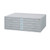 Safco 5-Drawer Steel Flat File for 24" x 36" Documents 4994GR - AlfaPlanhold Canada