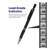 2mm Mechanical Pencil Gravity 2mm Grade Indicator H-1301 - Alfa Planhold Canada