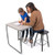 AlphaBetter® 2.0 Height Adjustable Student Desk  lowered for kindergarten children 1221DE - AlfaPlanhold Canada