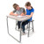 AlphaBetter® 2.0 Height Adjustable Desk with Students 1221DE - AlfaPlanhold Canada